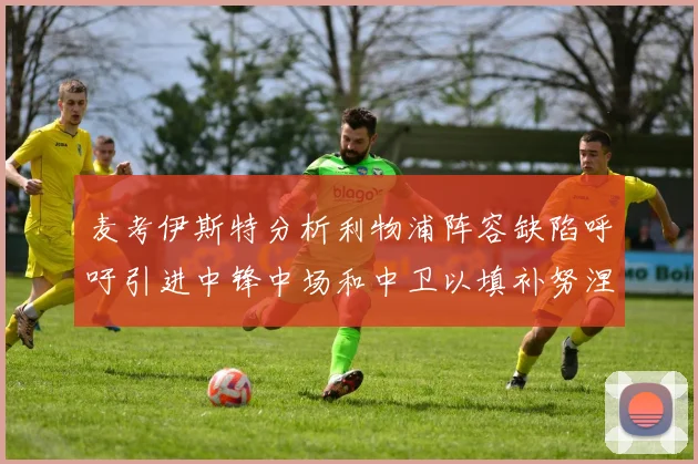 麦考伊斯特分析利物浦阵容缺陷呼吁引进中锋中场和中卫以填补努涅斯空缺