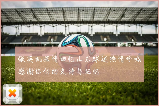 张英凯深情回忆山东球迷热情呼喊感谢你们的支持与记忆